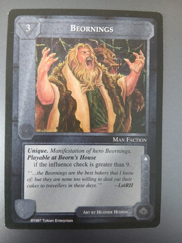 Beornings meccg middle - beornings,