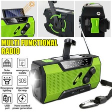 AM/FM Wind Up Solar Radio