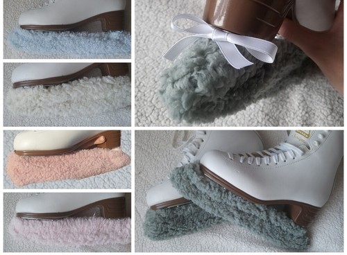 Ice skate soakers - soakers, fuzzy