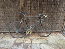 reynolds 501 chromalloy-m butted frame tubes Black and Gold British made Bike