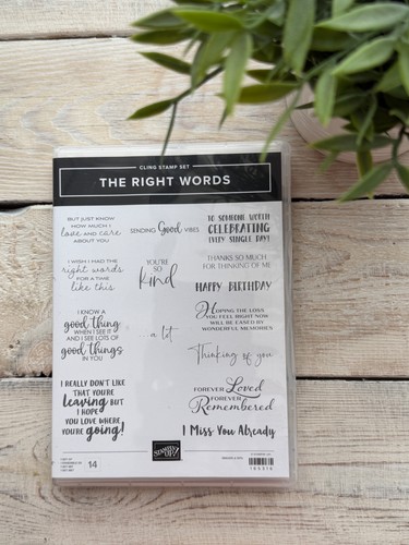 Genuine stampin stamp set - stamp,