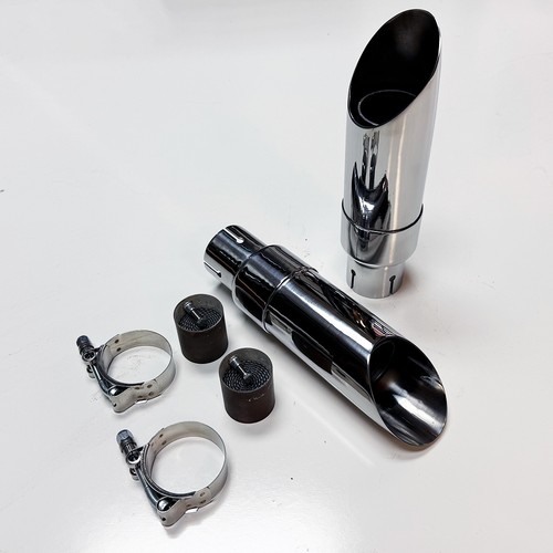 Shorty exhaust stainless - shorty,