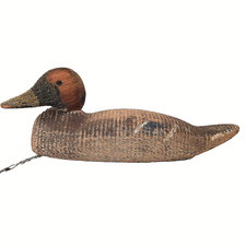 Antique Wooden Mallard Drake