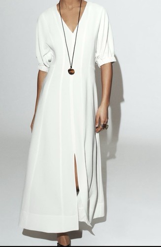 Zara oyster white - zara, midi
