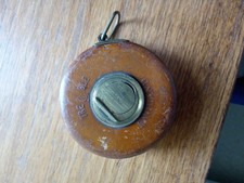 Vintage Treble Leather Tape Measure  25ft