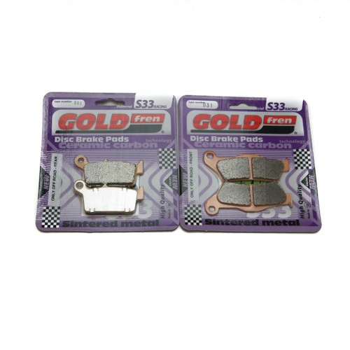Goldfren s33 brake - goldfren, front