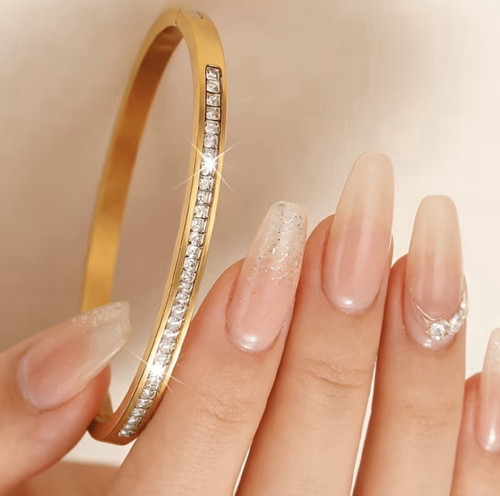 18k gold plated stainless - 18k,