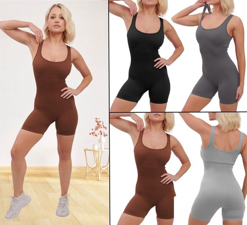 Womens ribbed jumpsuit ladies - womens,