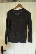 Jigsaw dark grey knitted