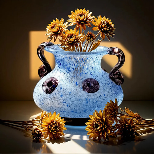 Kamionka glassworks cobalt - glassworks, &
