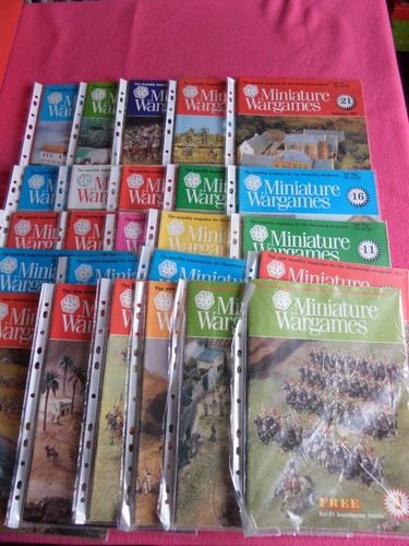 Miniature wargames magazine 1 - wargames, #1