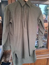 WW2 British Army Issue Officers Collared Shirt 1940s
