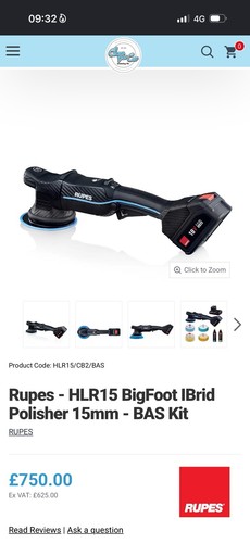 Rupes hlr21 bigfoot cordless - rupes,