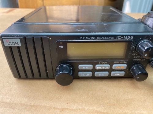 Icom vhf radio m56 - radio, ic-m56
