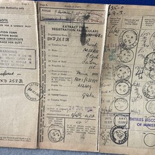 MORRIS MINOR 1000 BLACK 1958 CLASSIC VINTAGE RF60 LOGBOOK MEMORABILIA