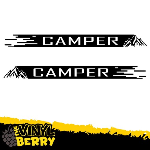Camper van side stripe - camper,