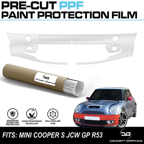 Front bumper stone chip - front,