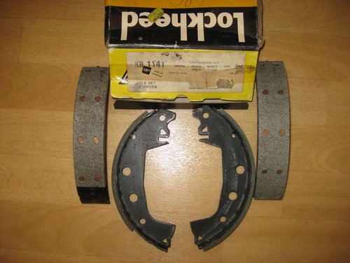 New front brake shoes - front,
