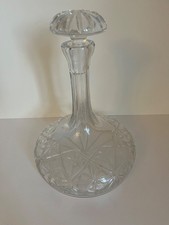 VINTAGE CUT GLASS SHIP'S