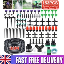 30m Automatic Drip Irrigation System Garden Self Watering Plant Hose Kits