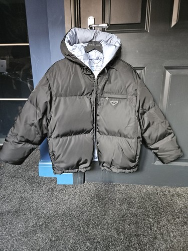 Prada puffer coat - puffer, size