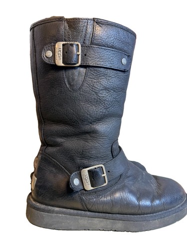 Ugg kensington black - ugg, leather