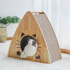Cat House Scratching Post