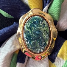 Vintage Green Enamelled