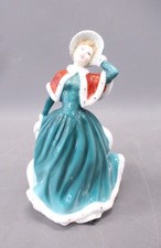 2001 ROYAL DOULTON Christmas Day 2001 HN 4315 Bone China Figure 21cm - B29