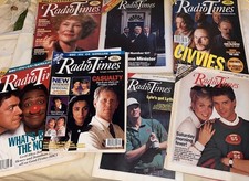 Job Lot Of 7 Radio Times 1980s