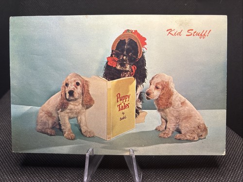 Postcard puppy tales - puppy, kids