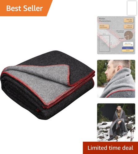 Merino wool travel blanket - wool,