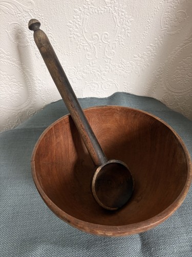 Antique hand carved wooden - carved,