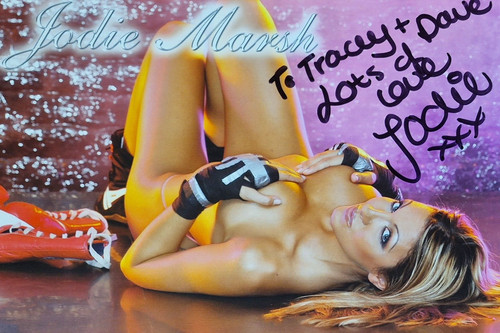 Signed and personalized jodie - signed,
