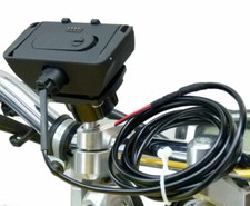 BuyBits Powered Dock & Charger with M8 Motorcycle Mount for TomTom Rider 2