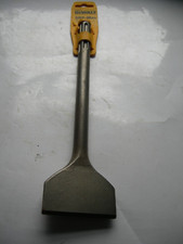 dewalt elu sds max 80mm tile angle chisel x 300mm for d25501 d25601 d25721 dw545