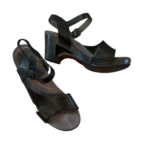 Dansko black leather tasha - dansko,