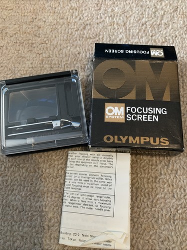 Olympus focus screen - olympus,