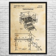 Mobile Home Steps Patent Wall