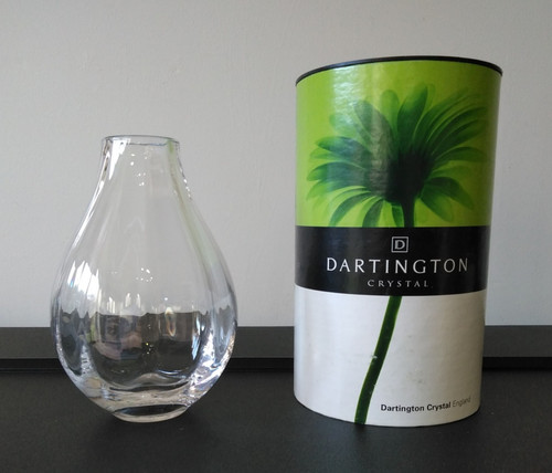 Fluted dartington crystal - a,