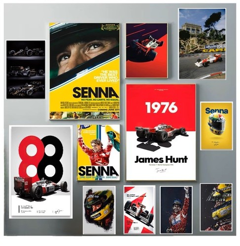 Mclaren legends ayrton - f1,