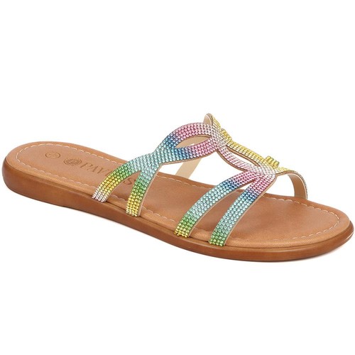 Pavers embellished mule - pavers,