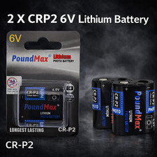 2 X CRP2 6V PoundMax Lithium