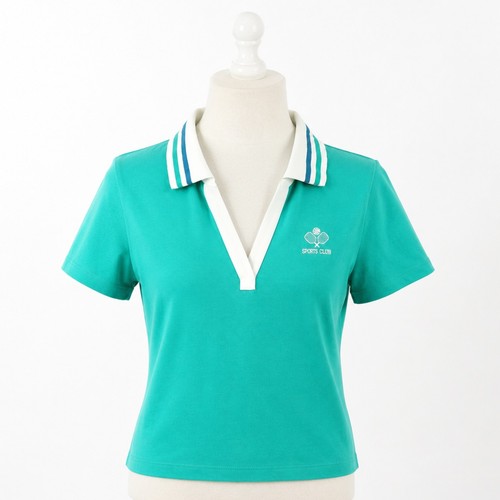 Crane green cropped - polo, top
