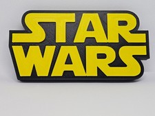 Star Wars  Movie 3D Logo Sign