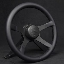 Genuine Ford RS Motorsport Steering Wheel Leather 4-spoke Mk4 Escorts XR3 Turbo