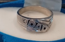 Dad ring 925 sterling - dad,