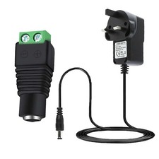 12Volt 1A AC DC Universal Power Supply Switching Adapter With Power Jack Adapter