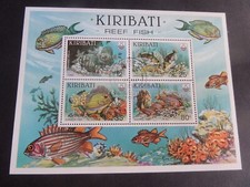 Kiribati 1985 Reef Fishes MS236 Used as photo