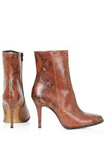 Topshop Brown Animal Print